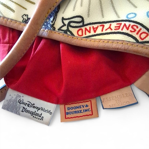 Dooney & Bourke Disney Parks Sketch Tote Bag Mickey Minnie Walt Disney World - Picture 13 of 14